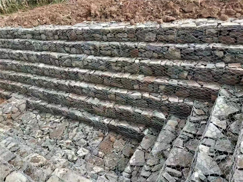 格宾网箱在河道整治中的应用