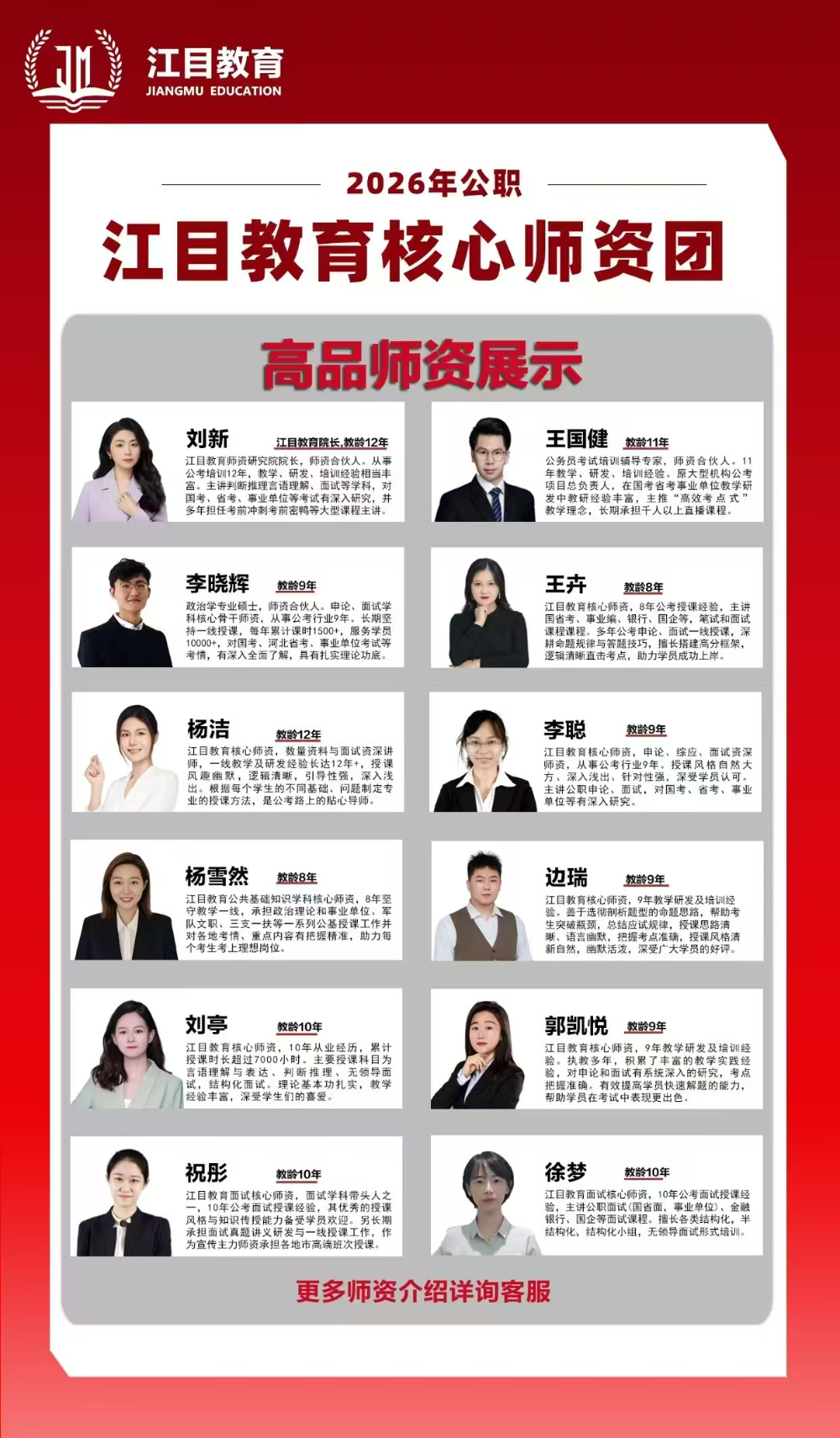 师资力量