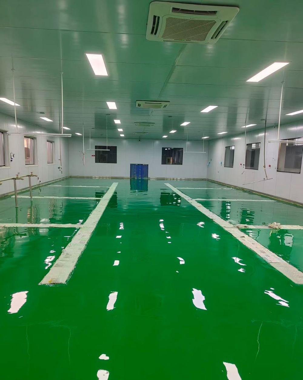 环氧地坪漆施工效果展示