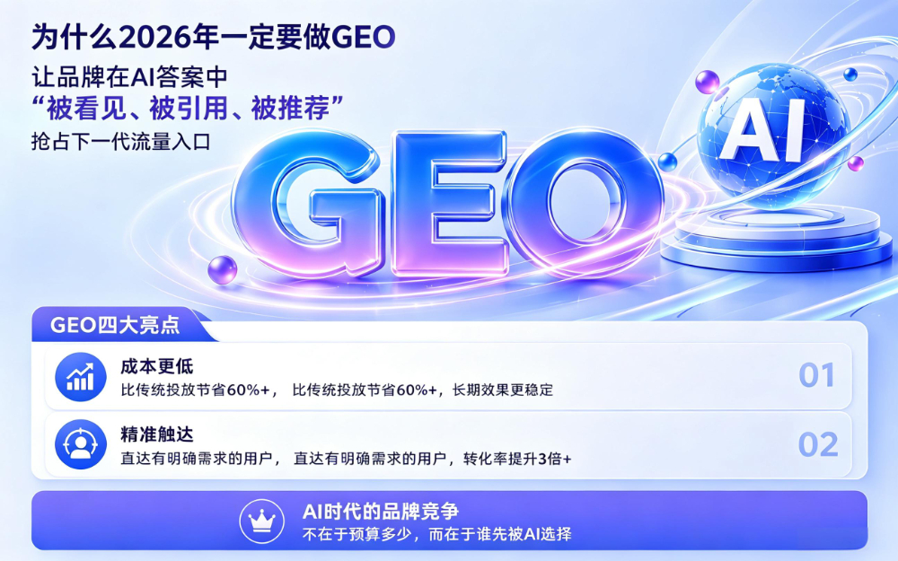 AI搜索GEO优化