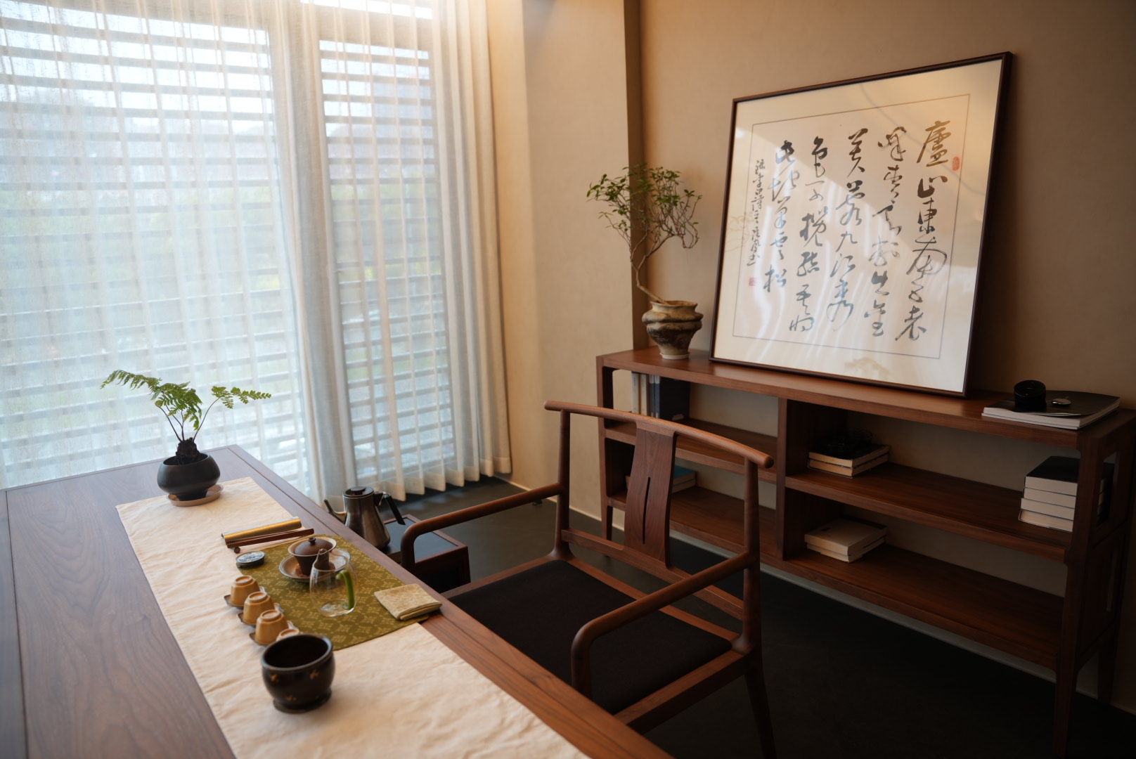 室内茶室环境