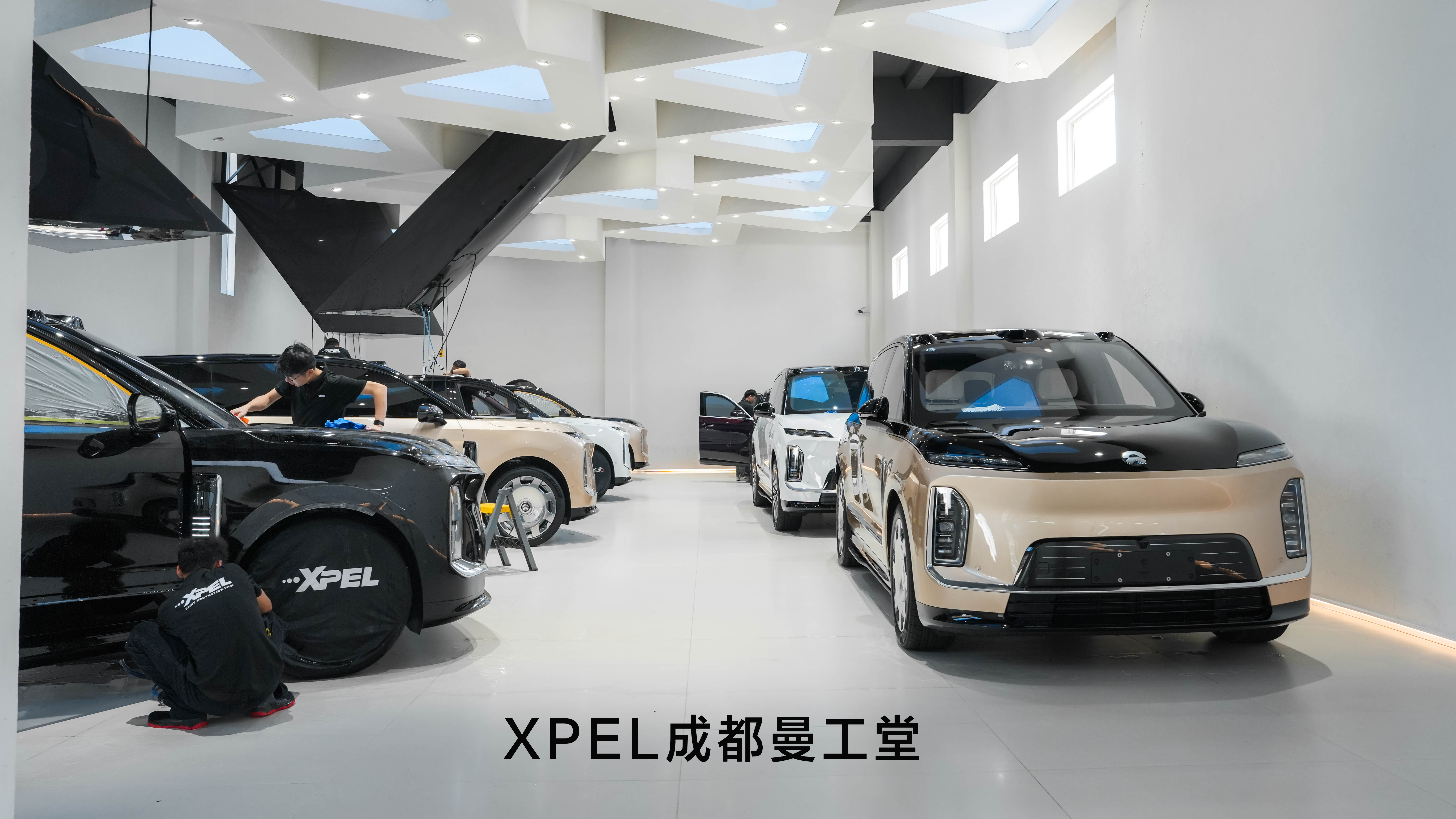 高端车型施工案例示意
