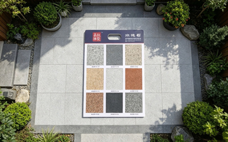 水洗石