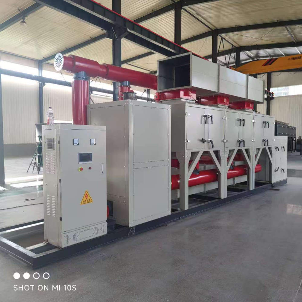 工业废气治理系统整体解决方案示意图