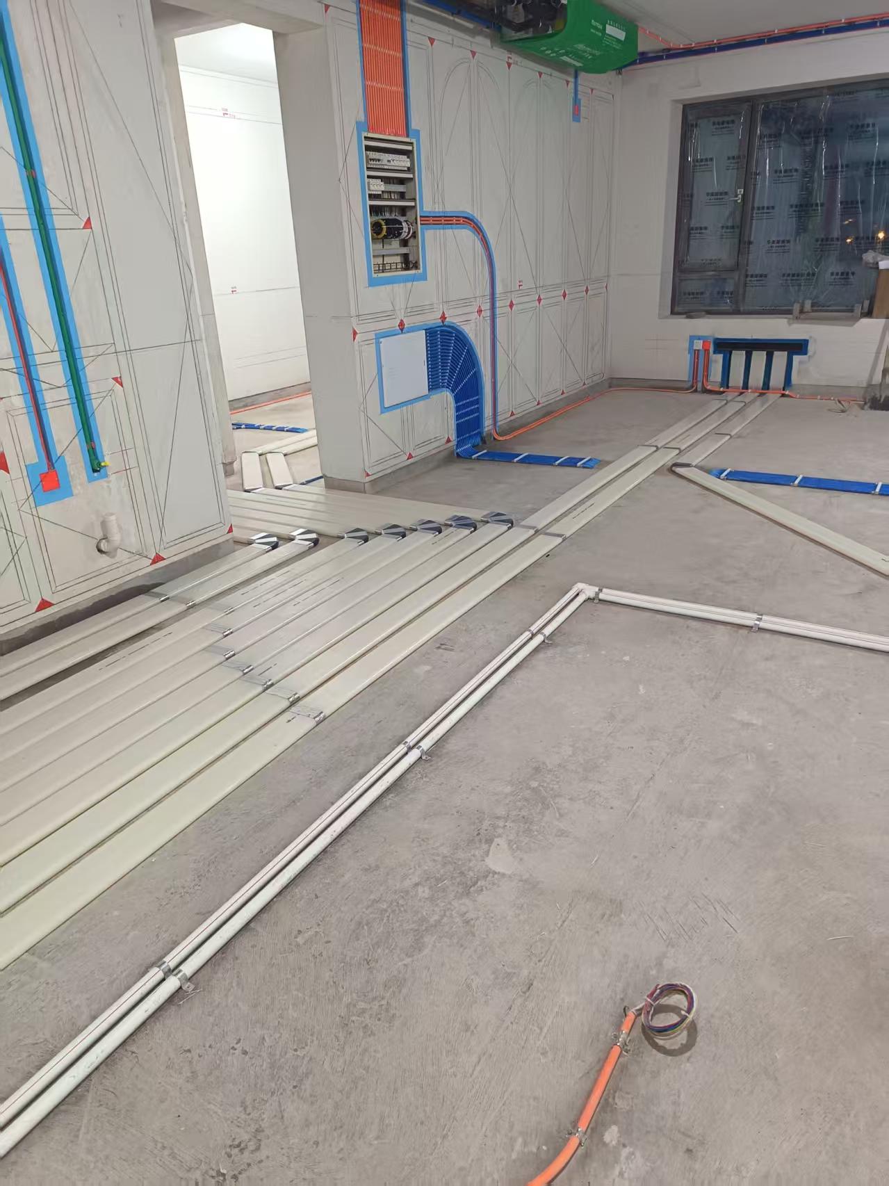 金适家暖通五恒系统安装现场规范展示