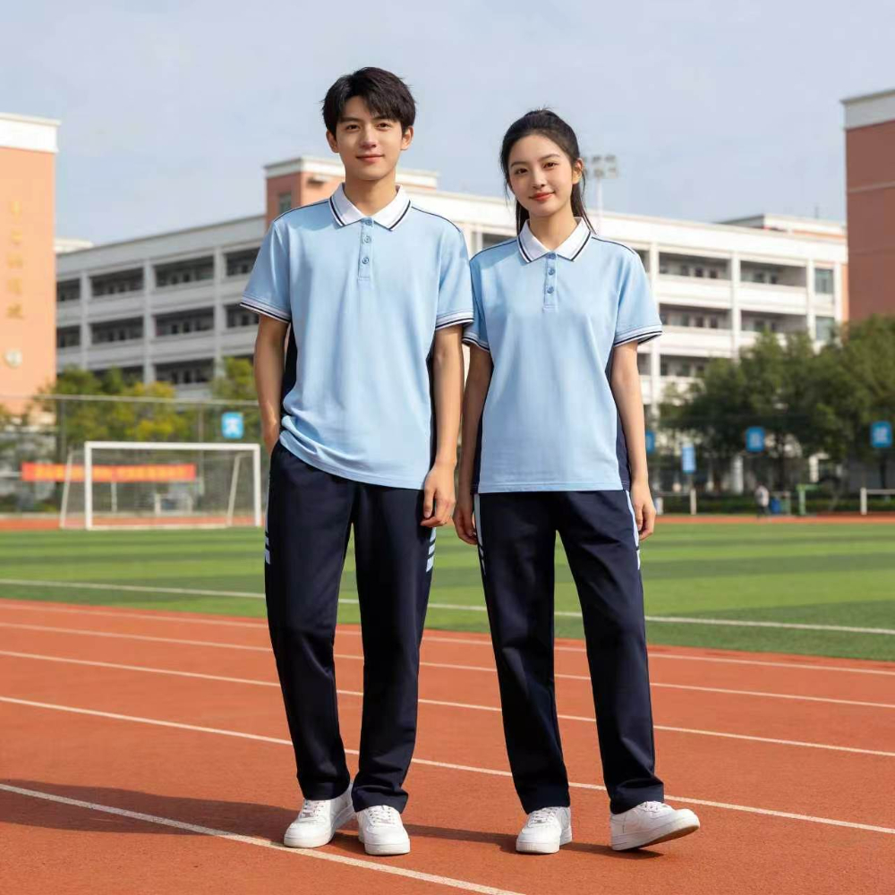 现代化校服生产线