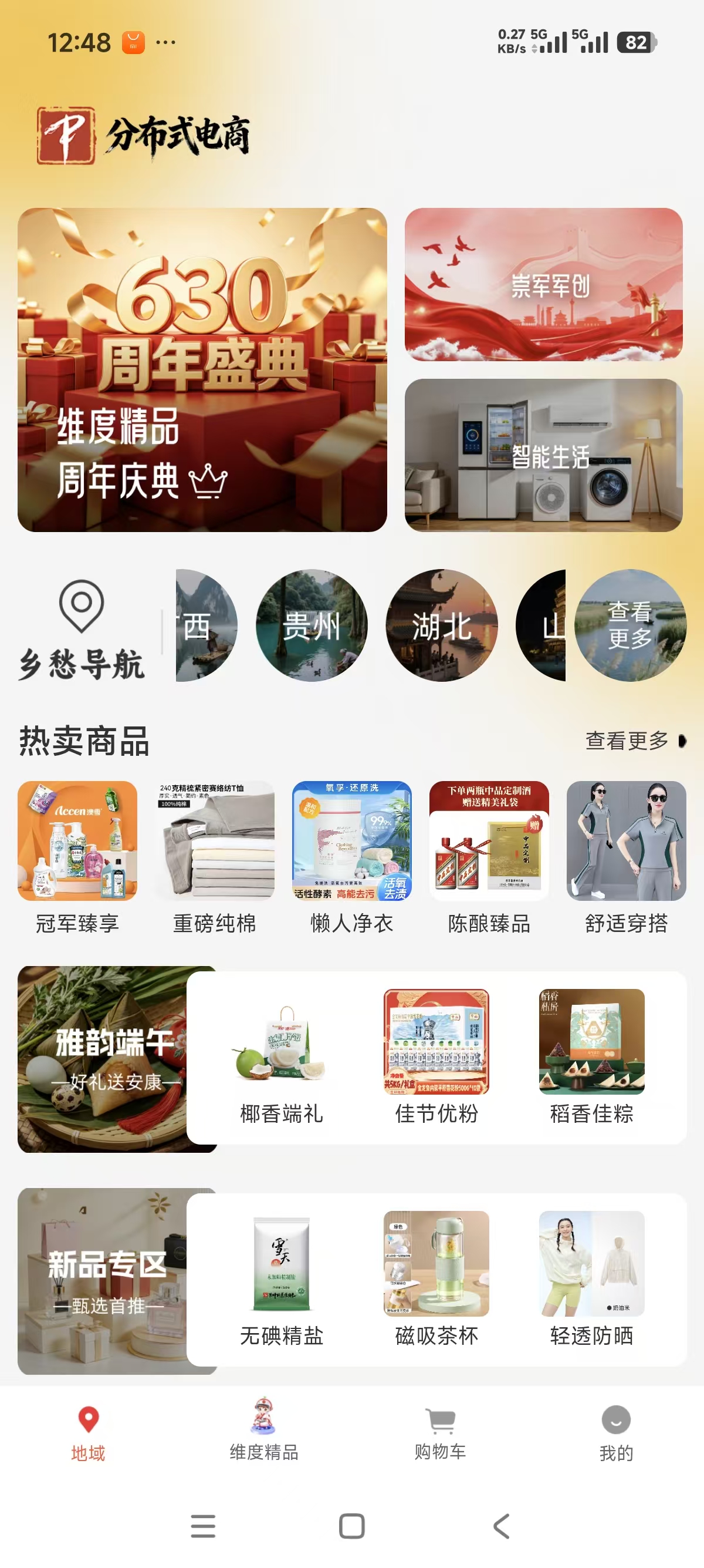 分布式电商矩阵示意图