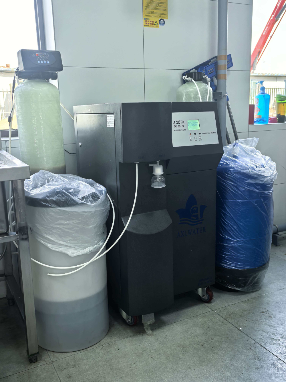 智能化实验室超纯水设备控制界面