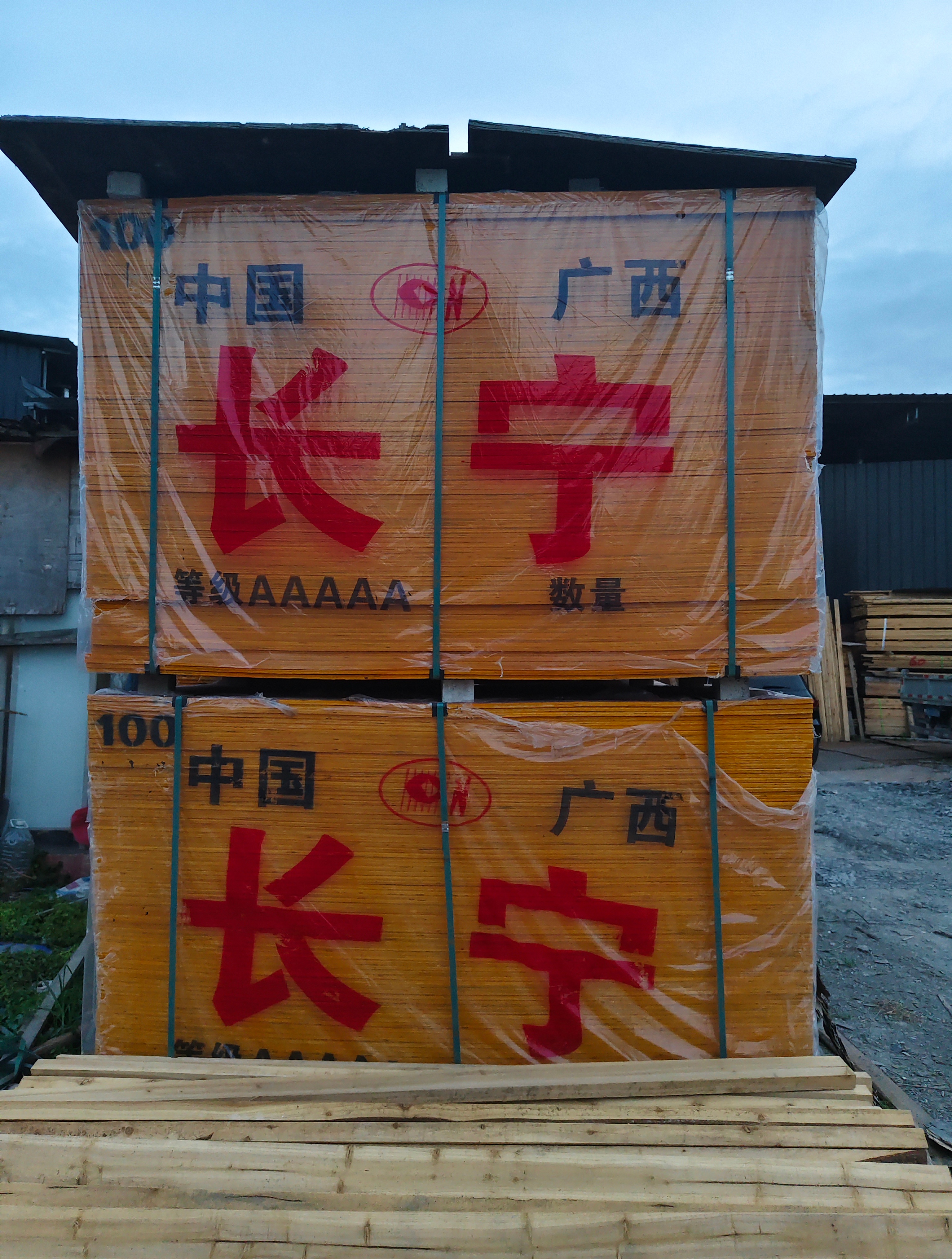 建筑木方现场应用示意