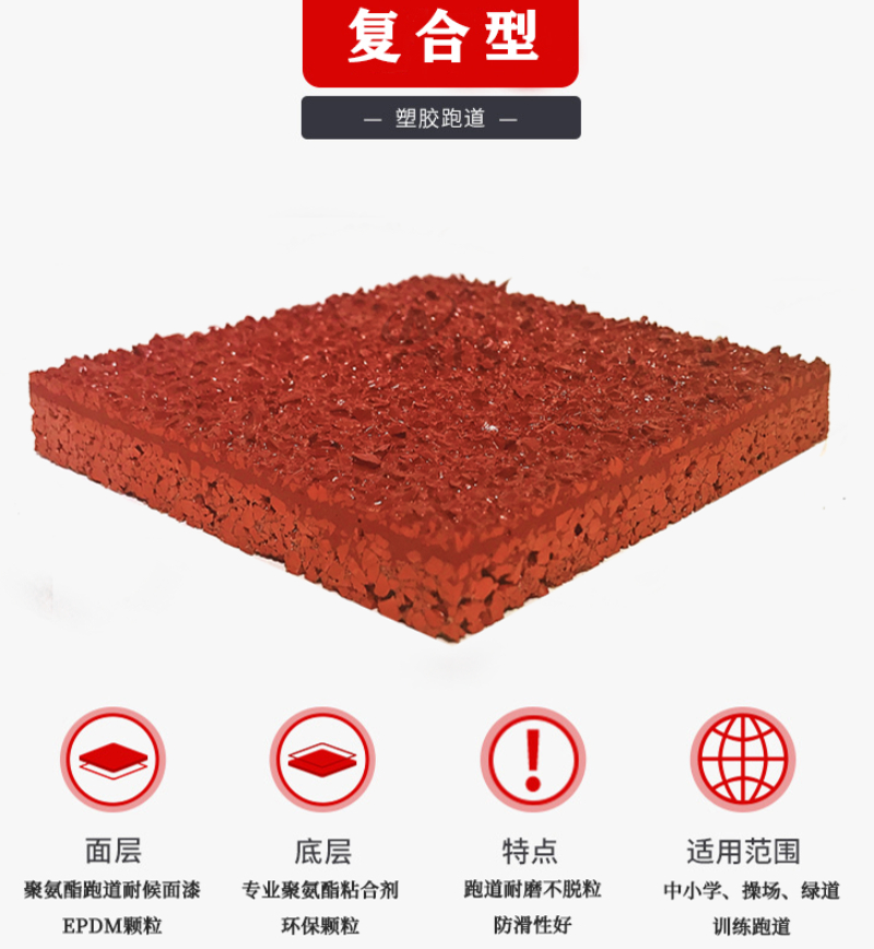 复合型塑胶跑道