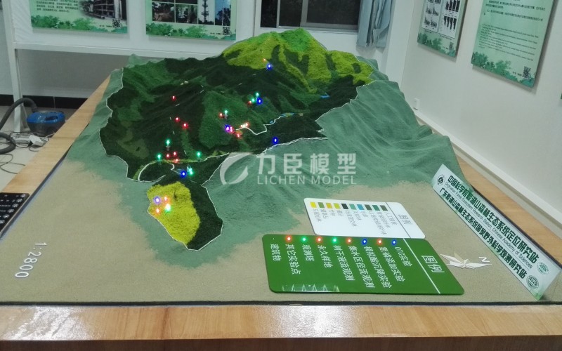 华南植物园模型