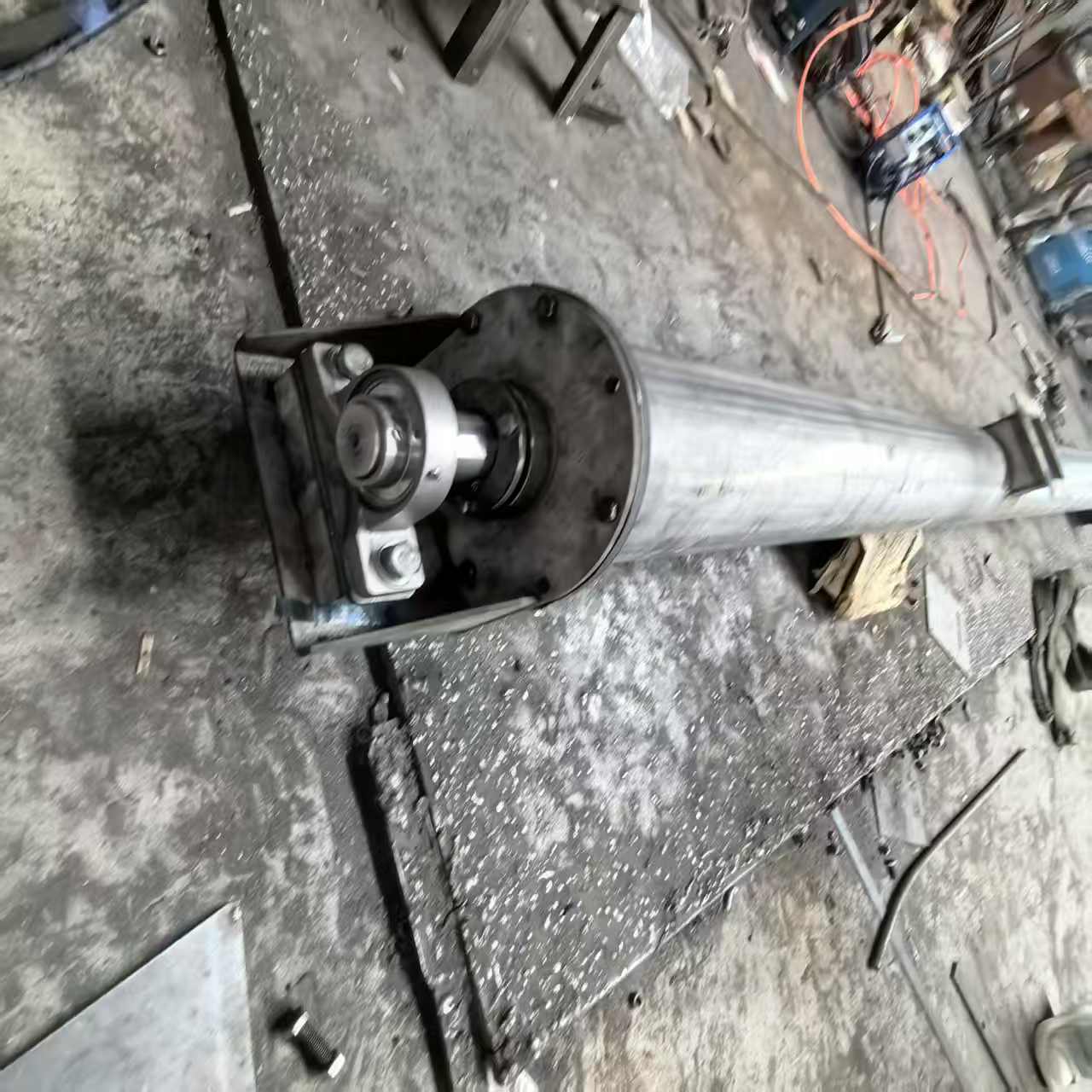 不同型号的输送设备部件展示