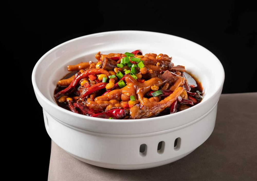 黄豆烧鸡脚