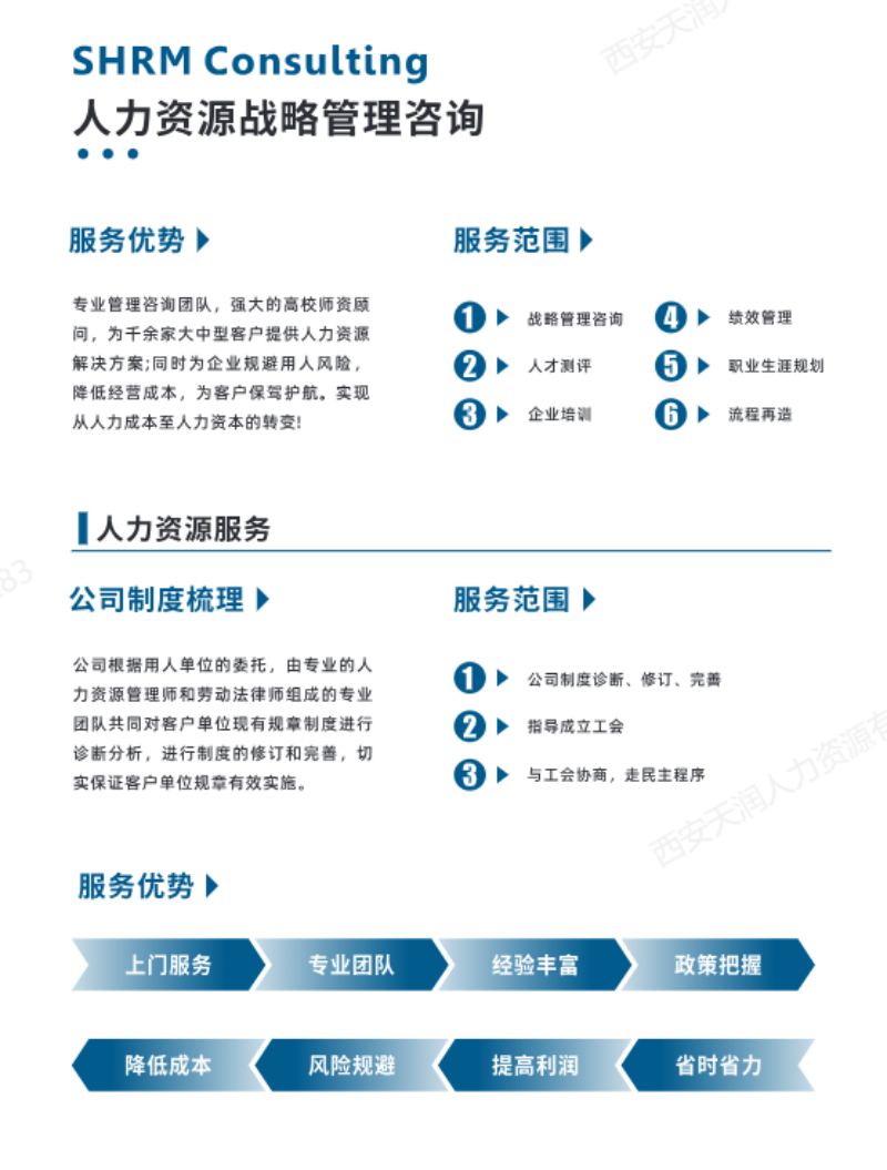 人力资源战略管理咨询