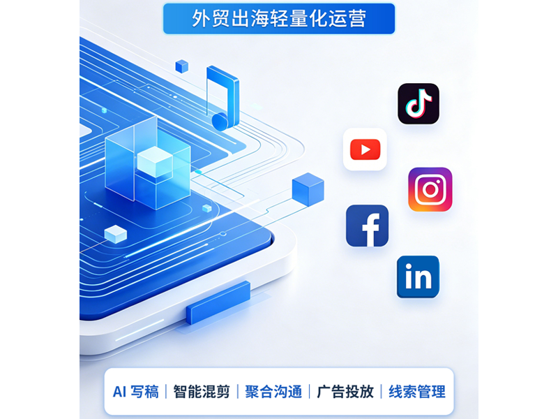 杜岭站外贸出海轻量化运营 - 一站式服务