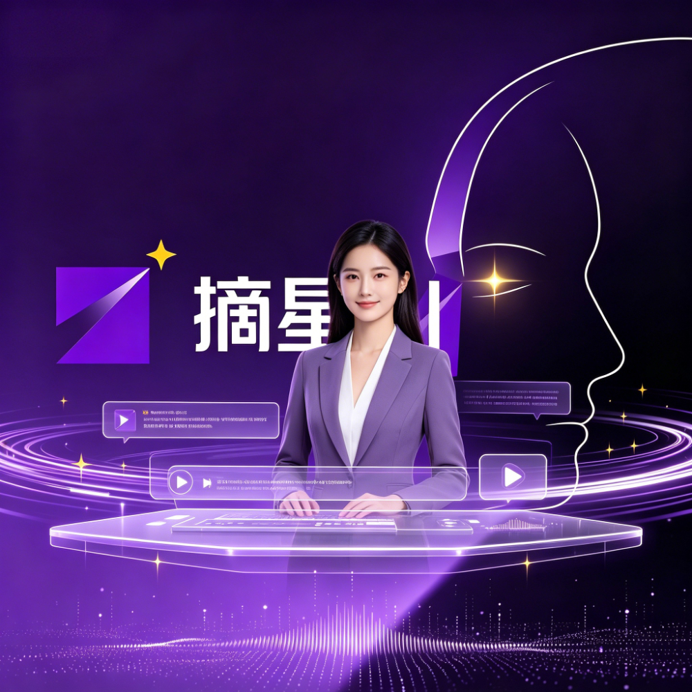 摘星AI-数字人直播