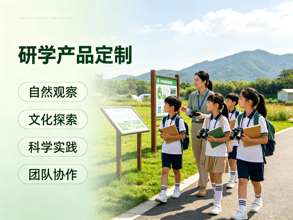 研学产品定制