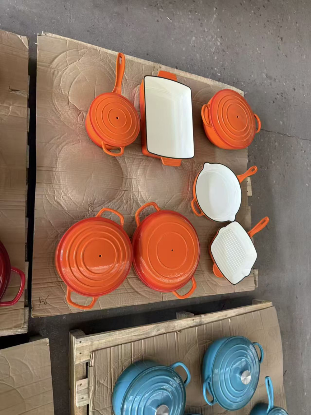 铸铁搪瓷珐琅锅