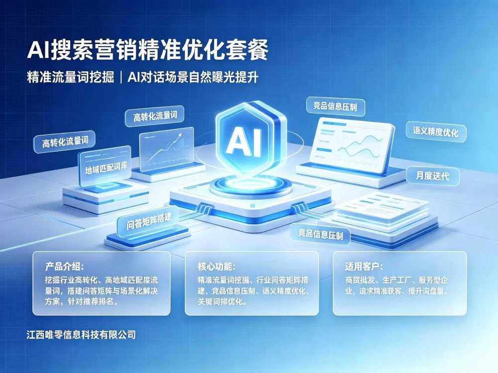 AI搜索营销精准优化