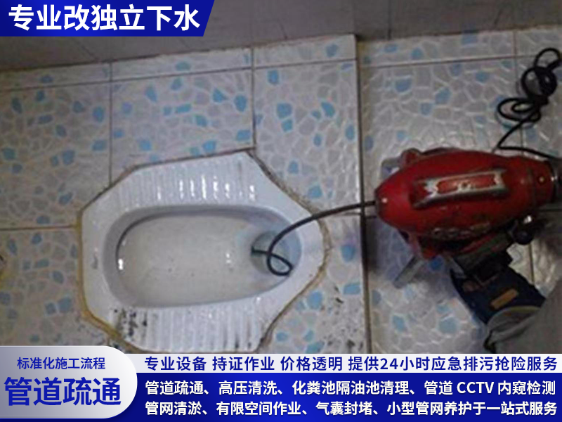 卫生间管道疏通