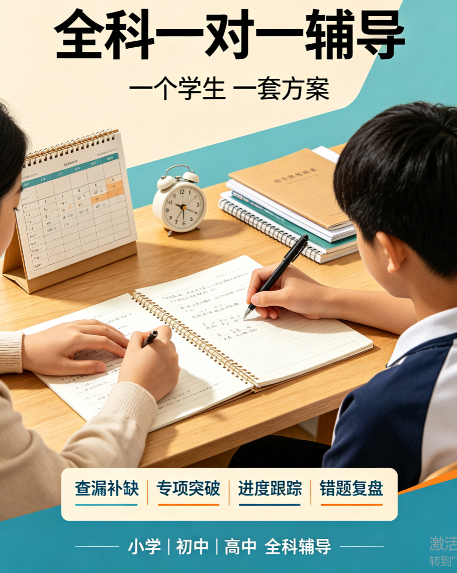 全科一对一辅导