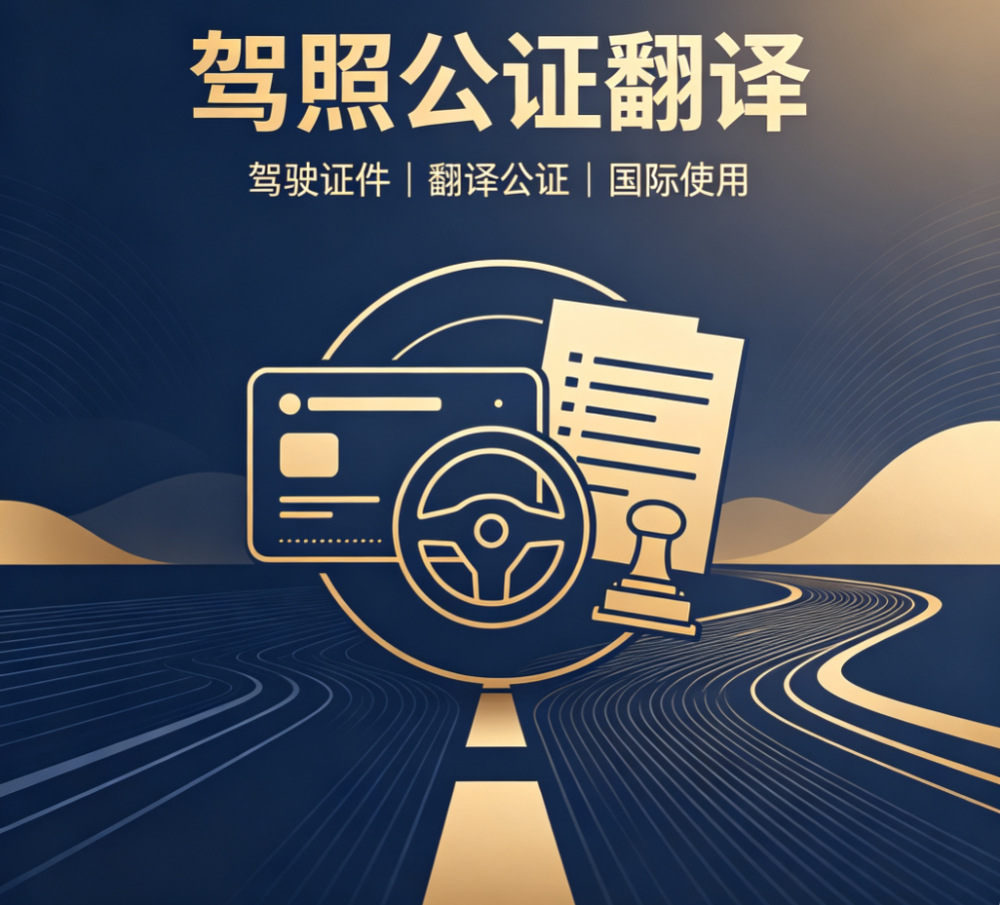 驾照公证翻译