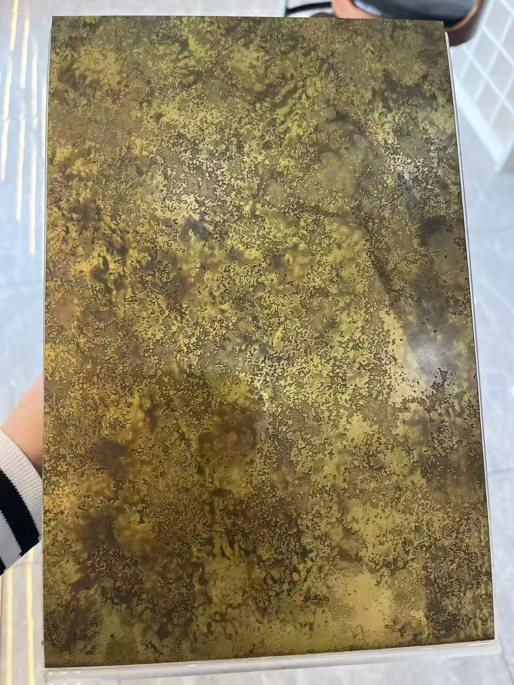不锈钢古铜做旧