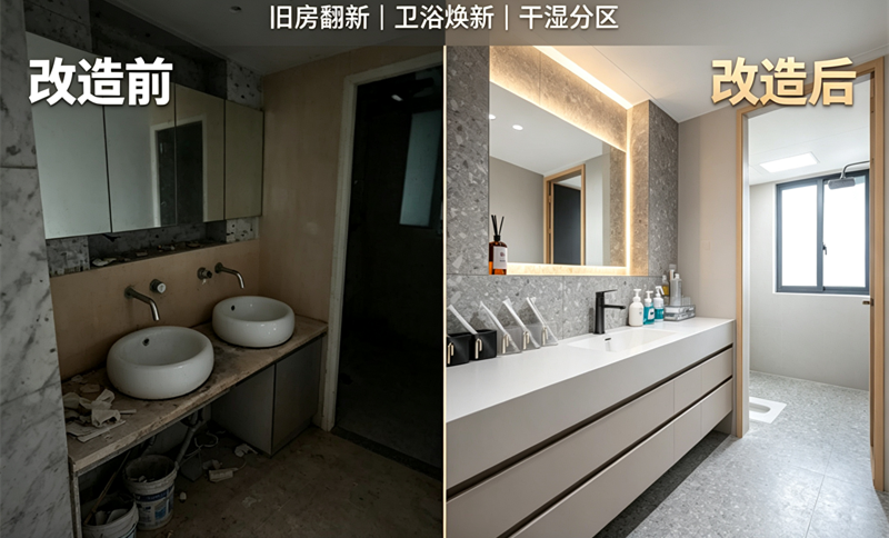 卫生间翻新改造