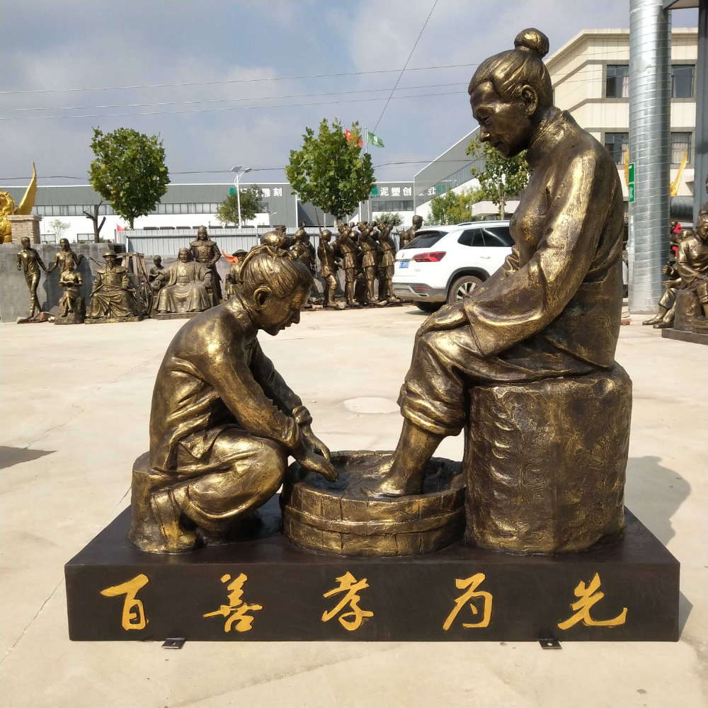 玻璃钢仿铜雕塑