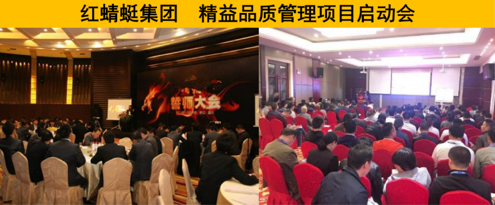 红蜻蜓集团精益品质管理项目启动会