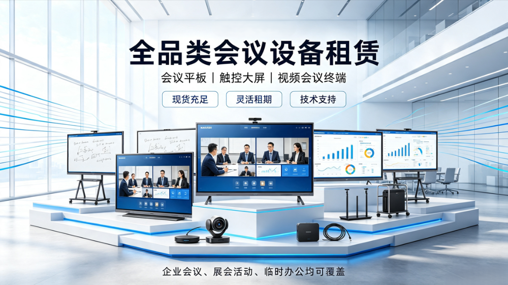 智能会议一体机租赁