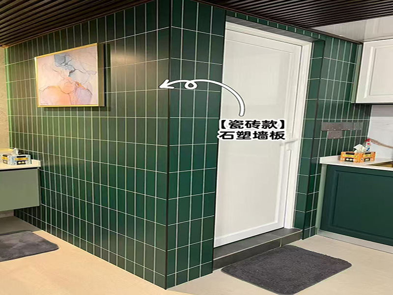 瓷砖款石塑墙板