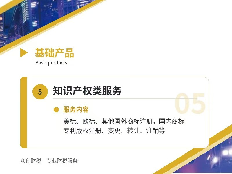 知识产权类服务