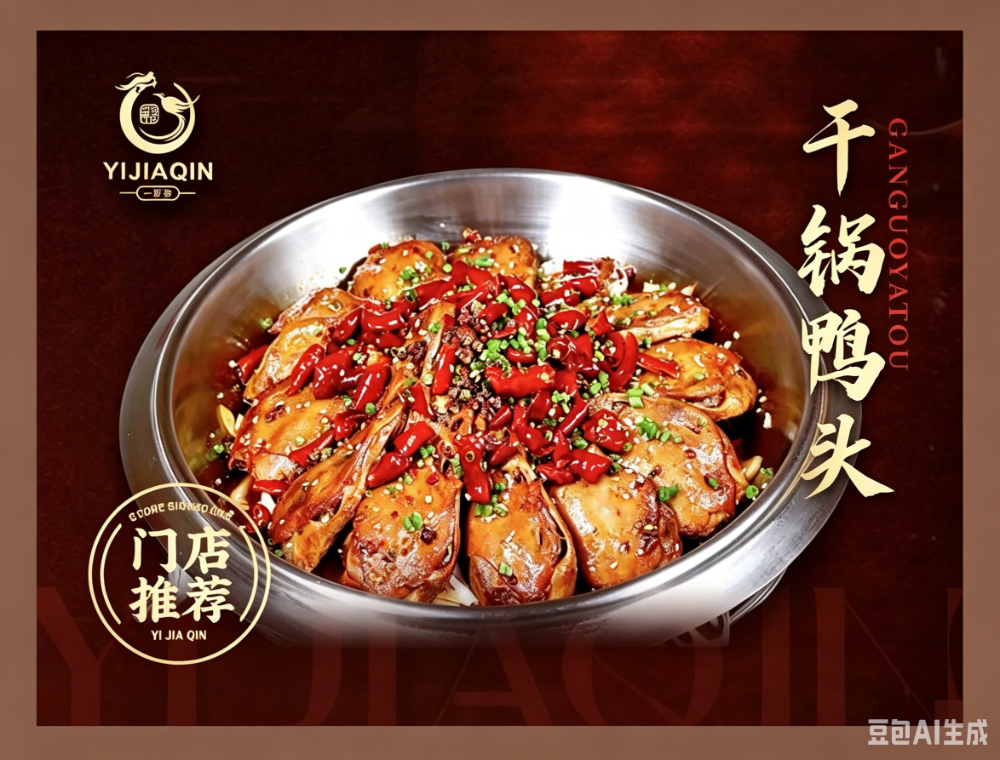 干锅鸭头