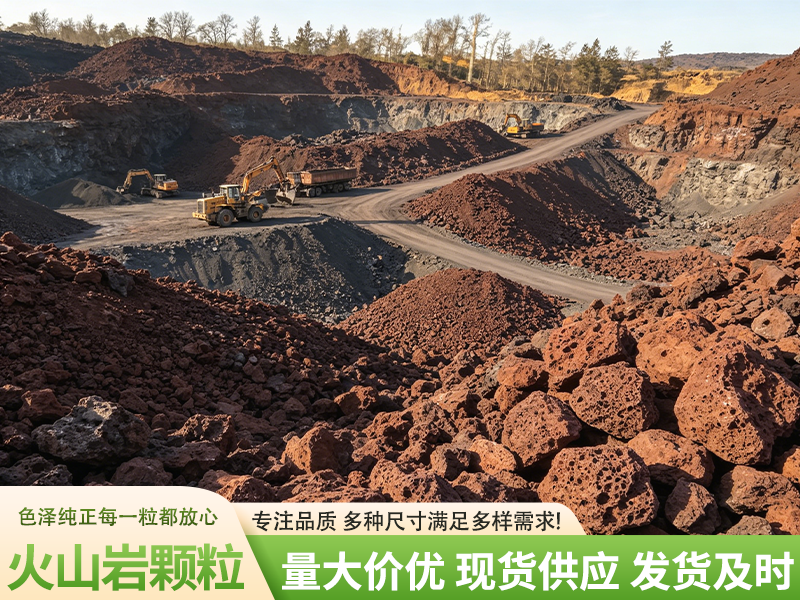 火山岩颗粒