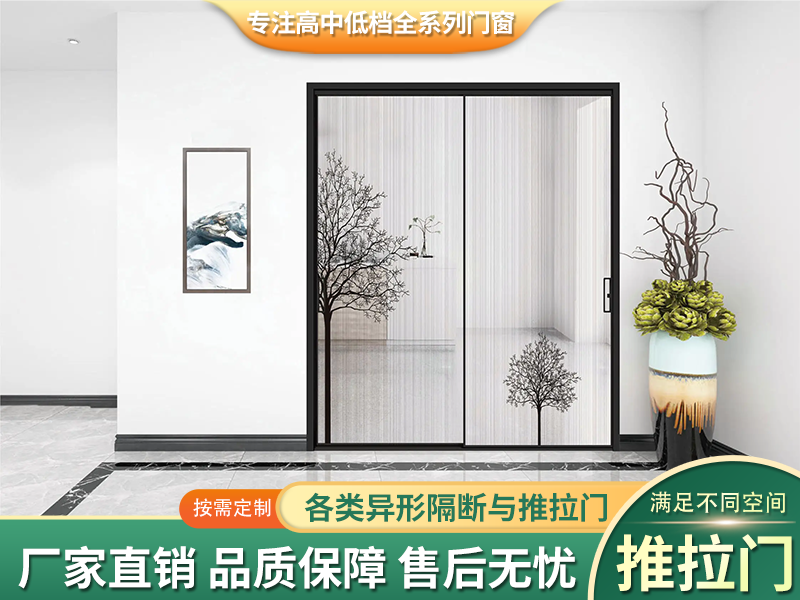 两扇推拉门