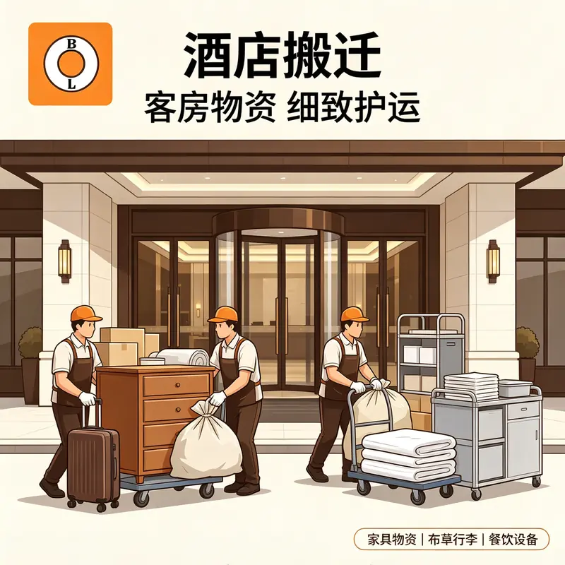莆田站酒店搬迁 - 一站式服务