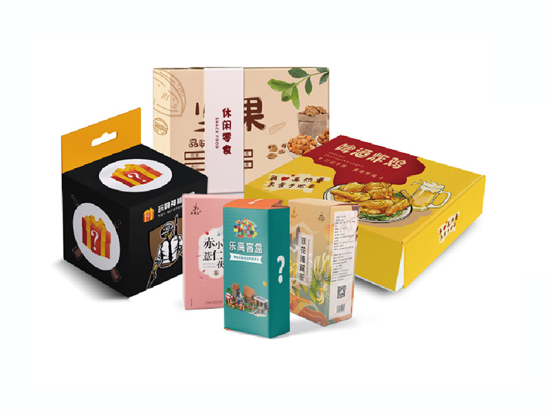 白卡彩盒