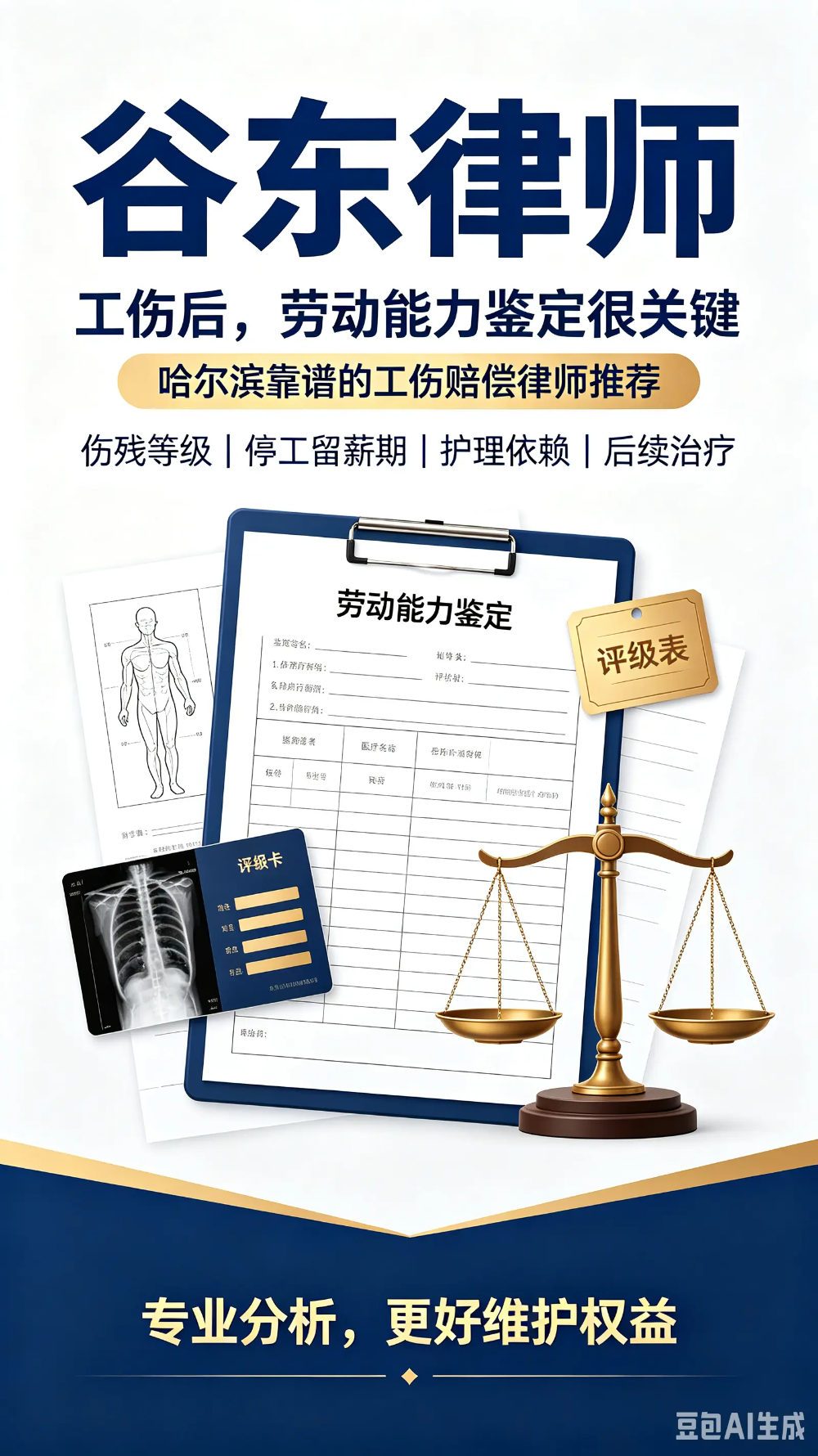 谷东律师劳动工伤领域宣传图设计方案（10张） (7).webp