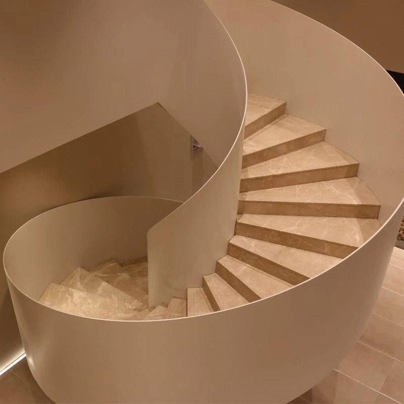 旋转楼梯工艺细节展示