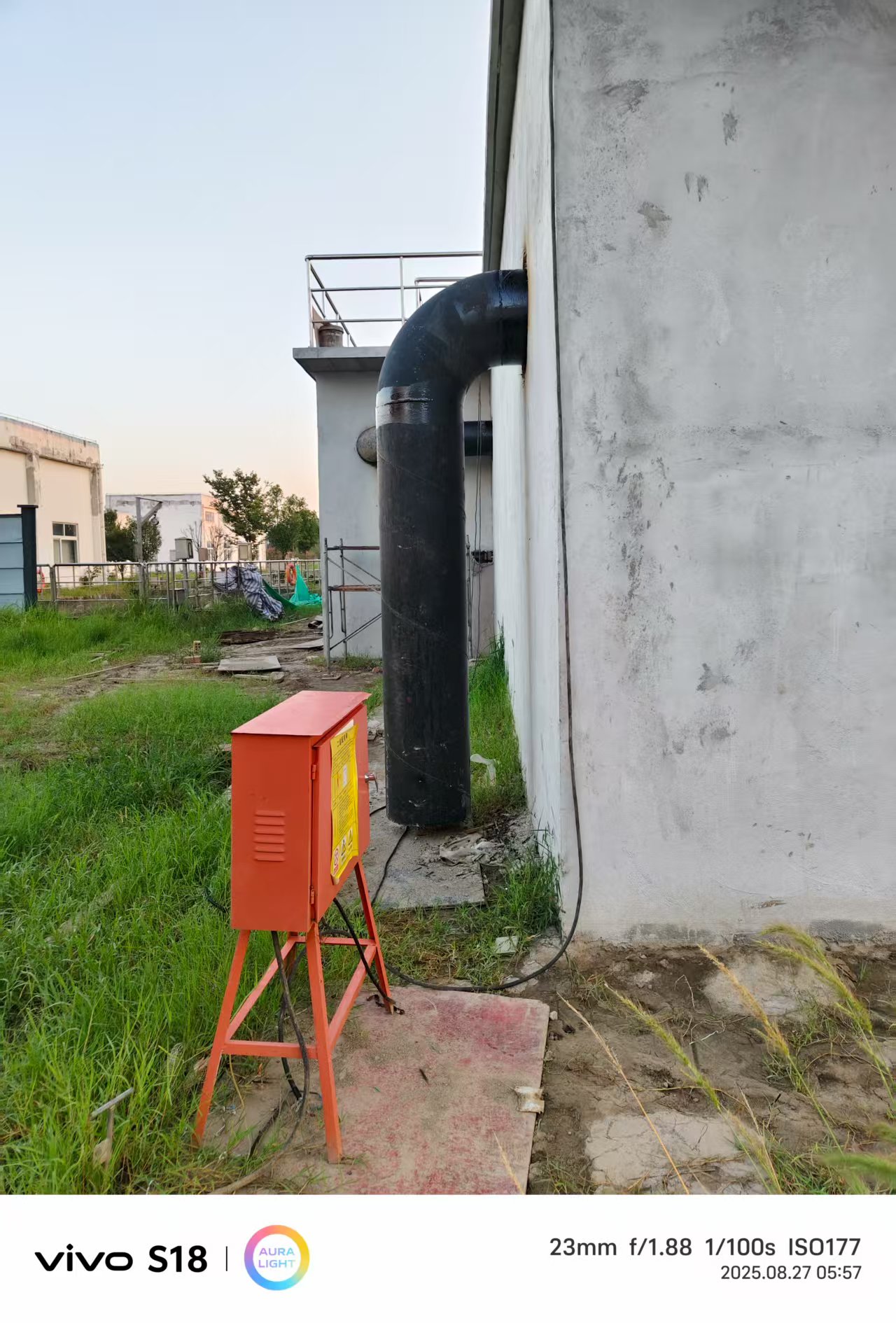 曝气生物滤池安装现场