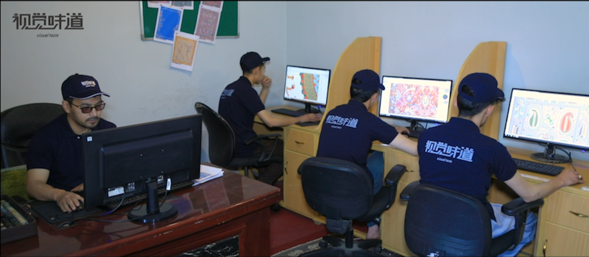 几时空间黄麻地毯产品展示