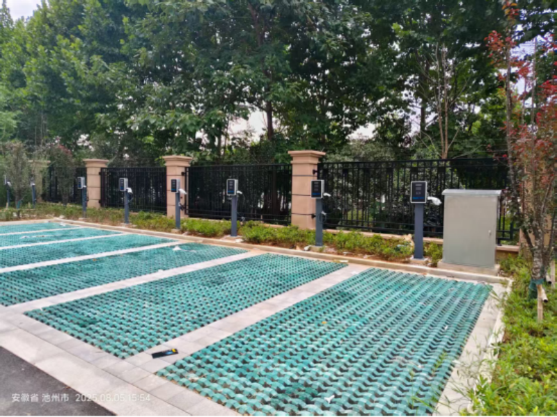 充电桩安装现场