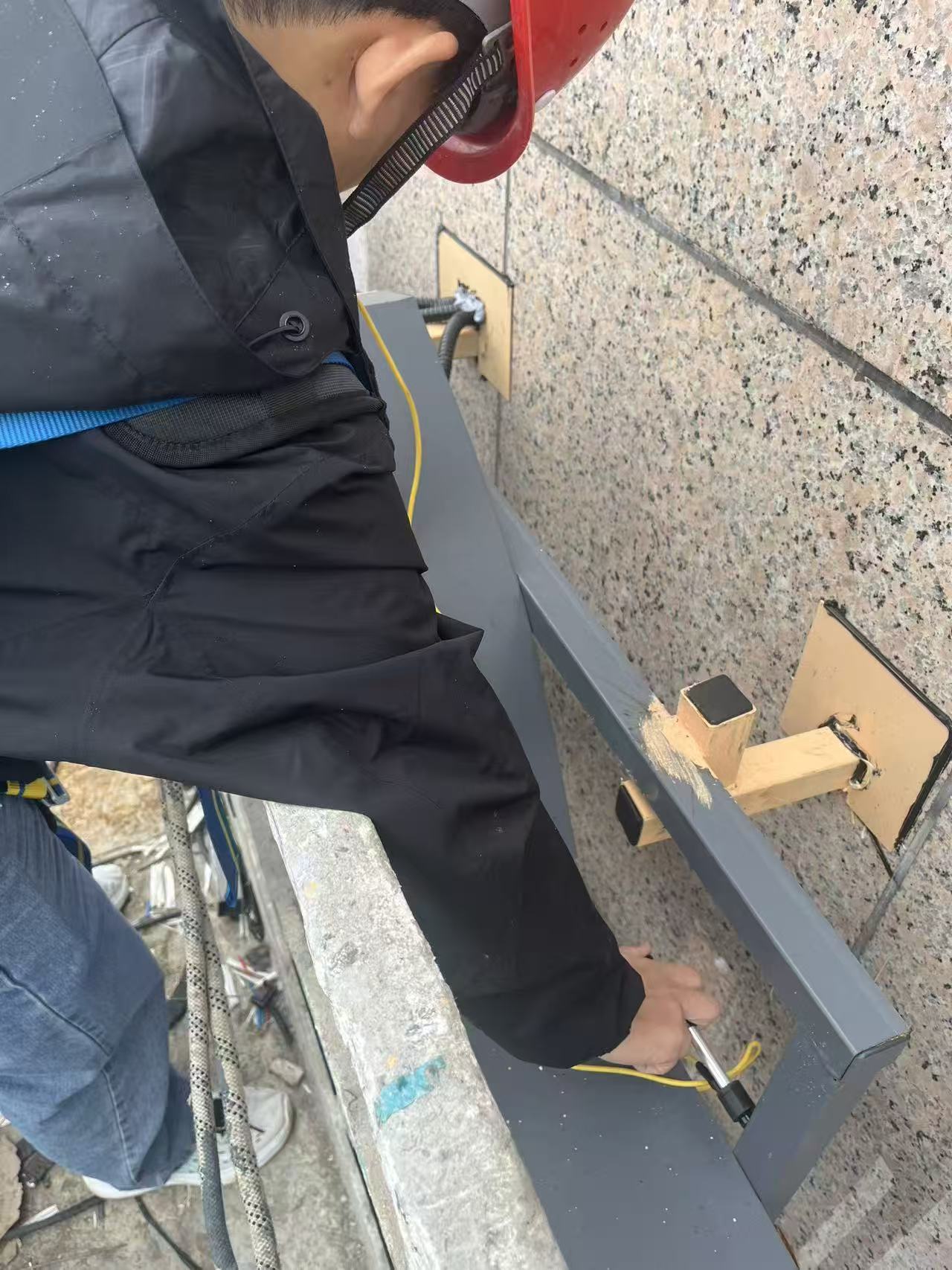 广告牌检测现场