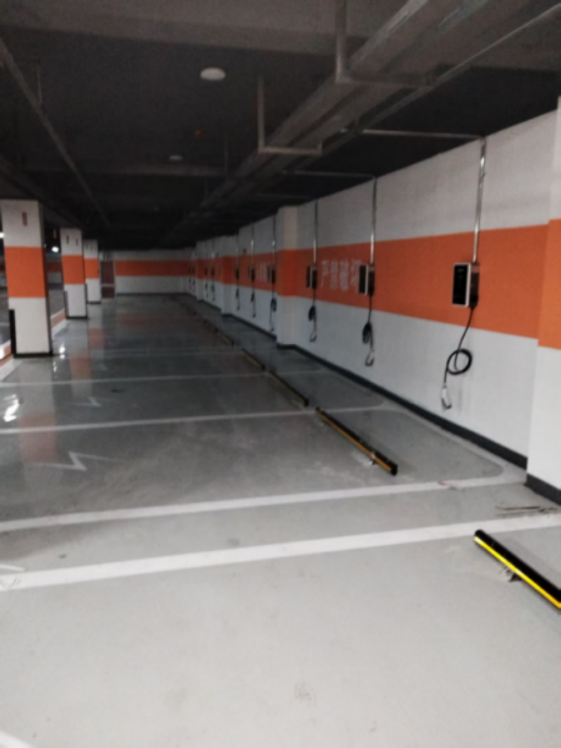 充电桩安全防护示意图