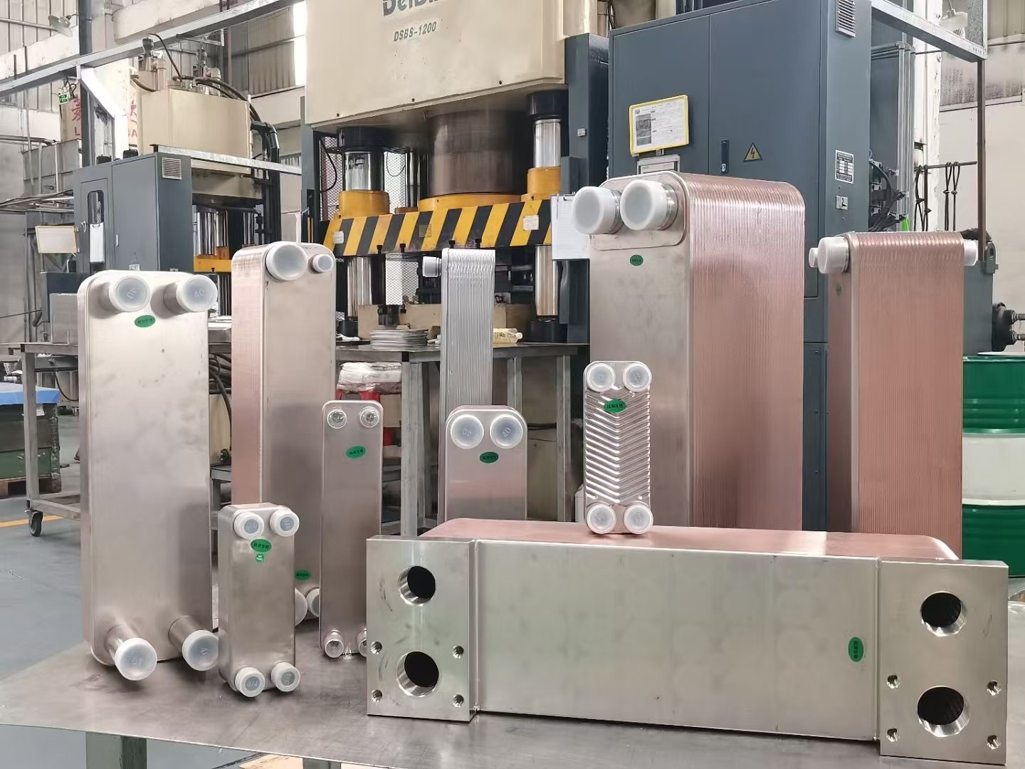 特拉唯换热器产品展示