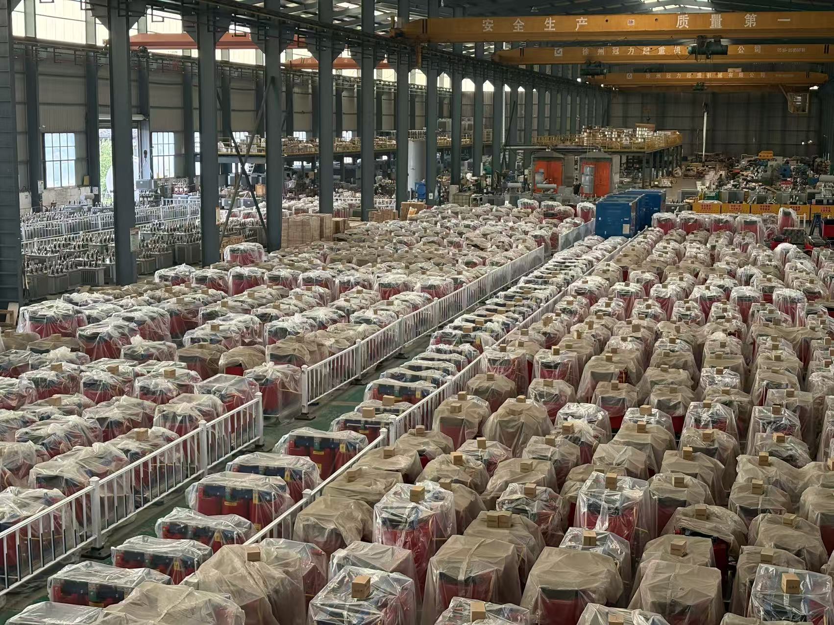 干式变压器生产车间