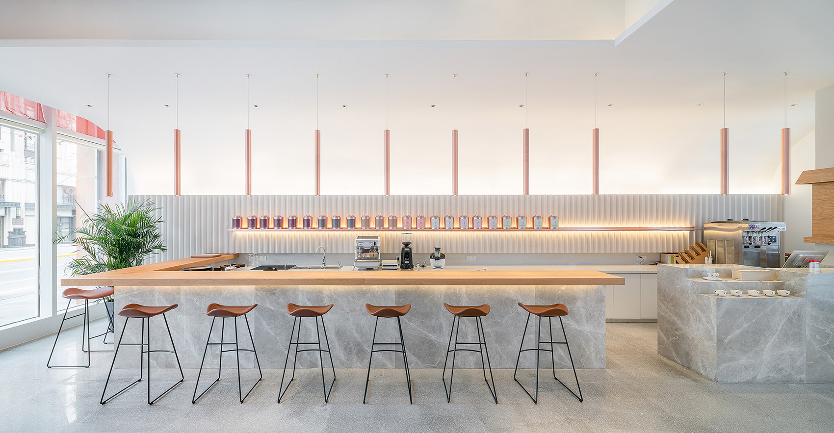 现代化办公空间装修实景