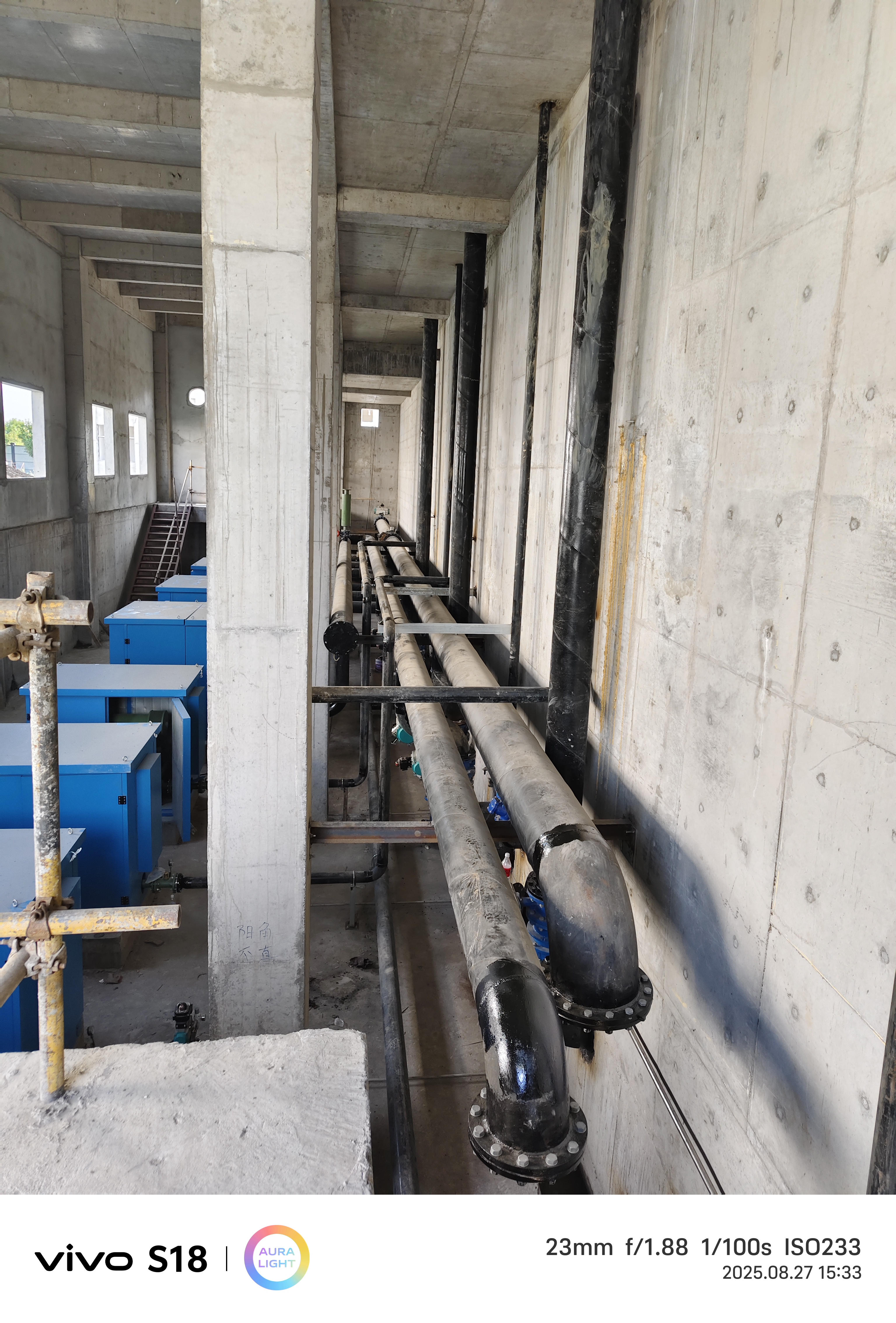 滤池运行效果对比