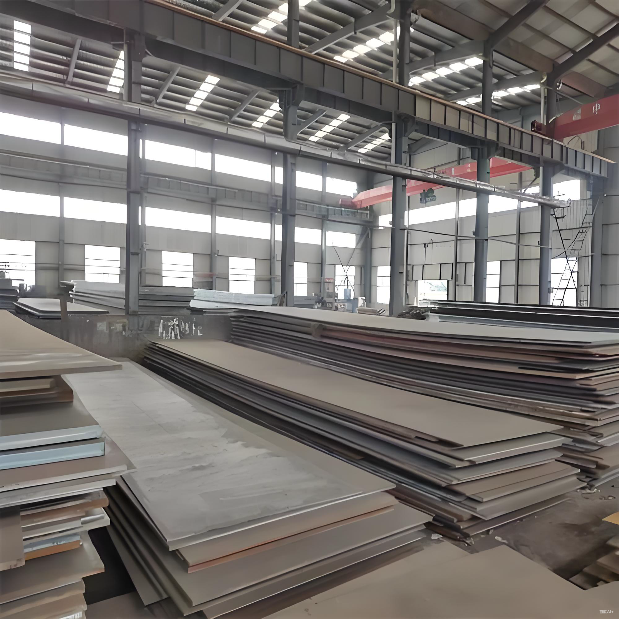 钢板仓储展示